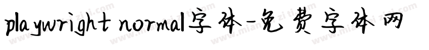 playwright normal字体字体转换
